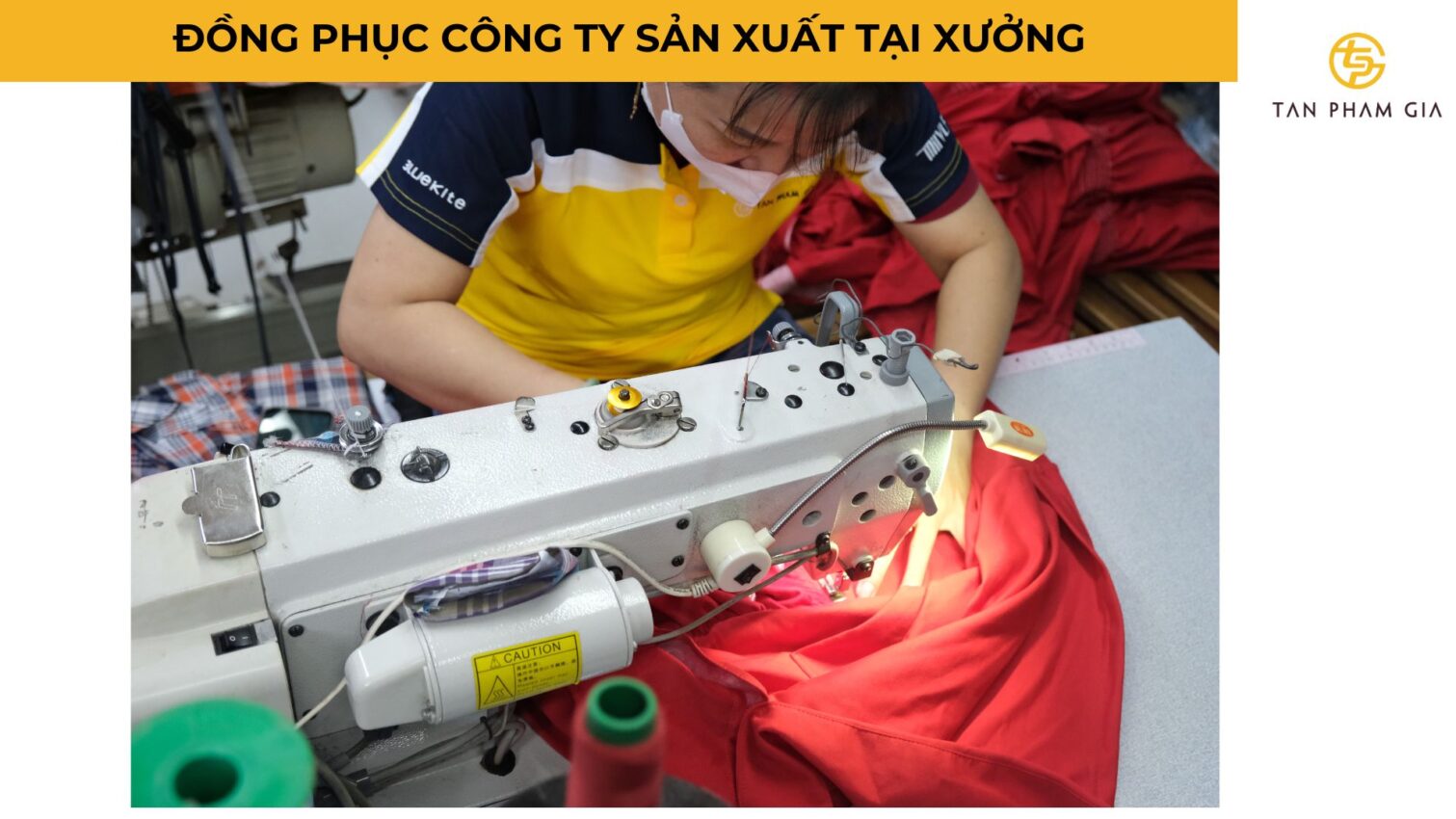 Đồng Phục Công Ty Sản Xuất Tại Xưởng