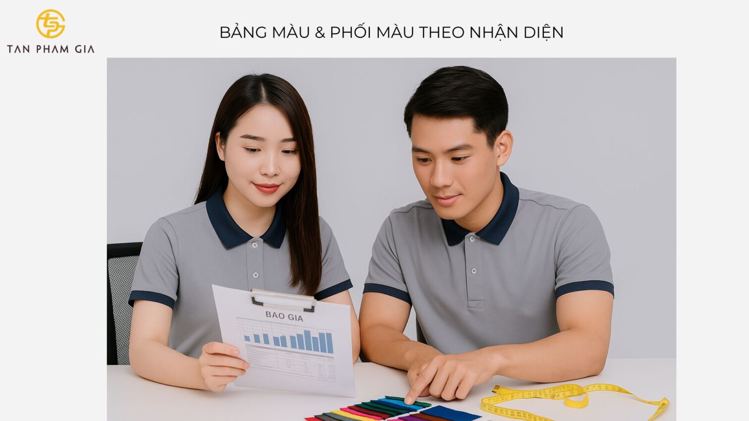 Đồng Phục Công Ty Sản Xuất Tại Xưởng