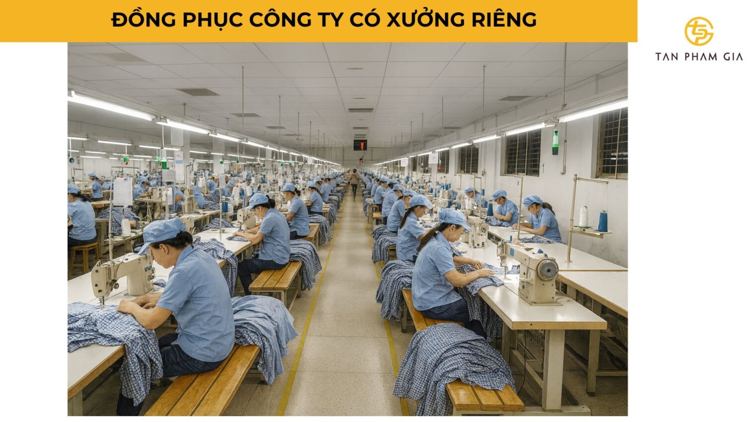 Đồng Phục Công Ty Có Xưởng Riêng