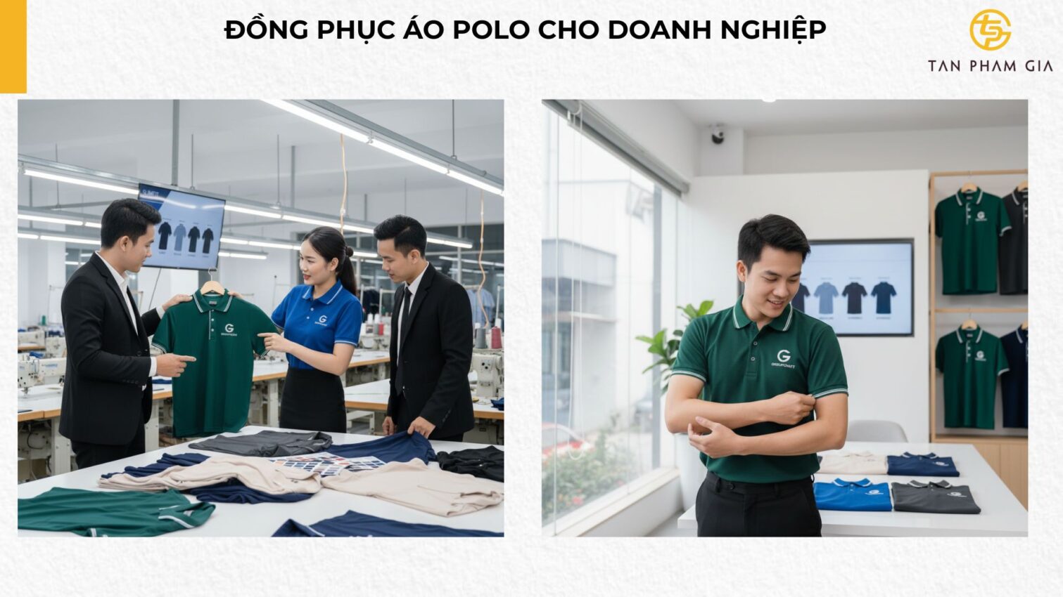 Xưởng May Đồng Phục Giao Hàng Toàn Quốc