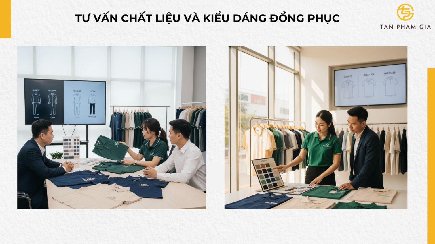 Xưởng May Đồng Phục Hỗ Trợ Mẫu Miễn Phí