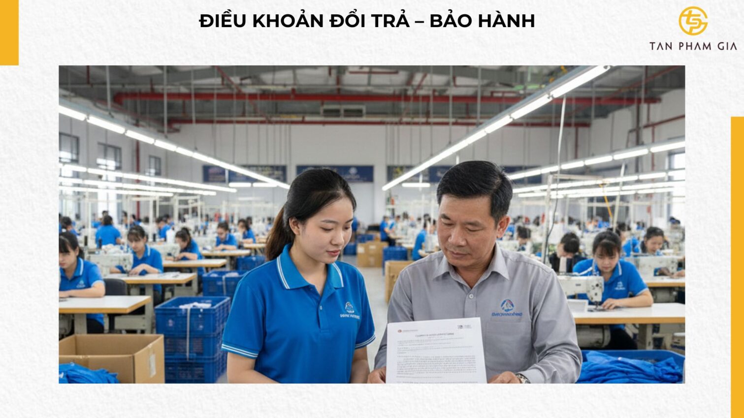 Xưởng May Đồng Phục Có Hợp Đồng