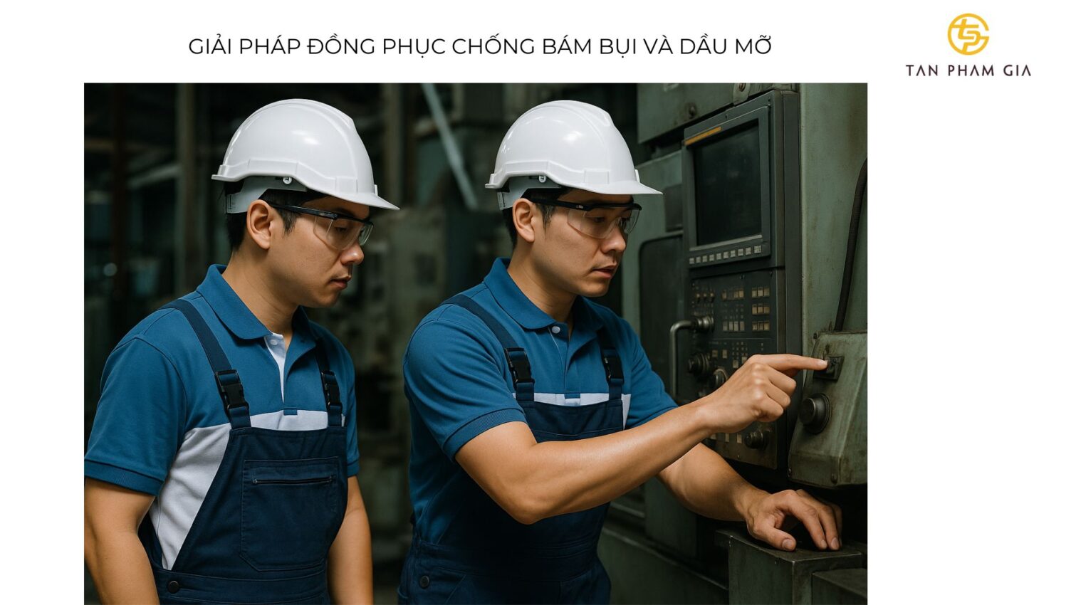 Đồng Phục Công Ty Cho Nhân Viên Sản Xuất