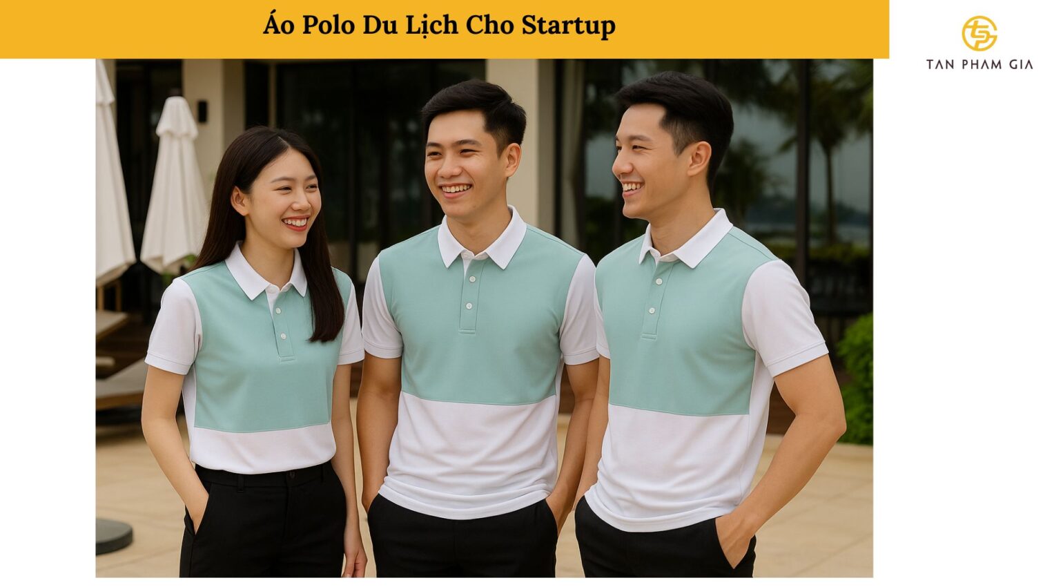 Áo Polo Du Lịch Cho Startup
