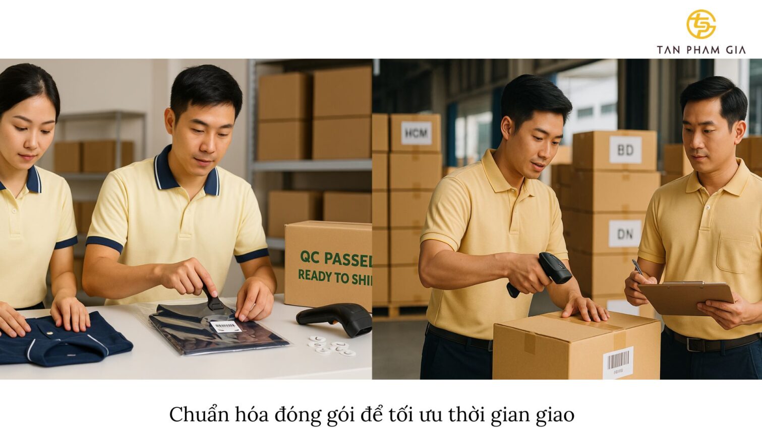 Đồng Phục Công Ty Cam Kết Giao Hàng Đúng Hẹn