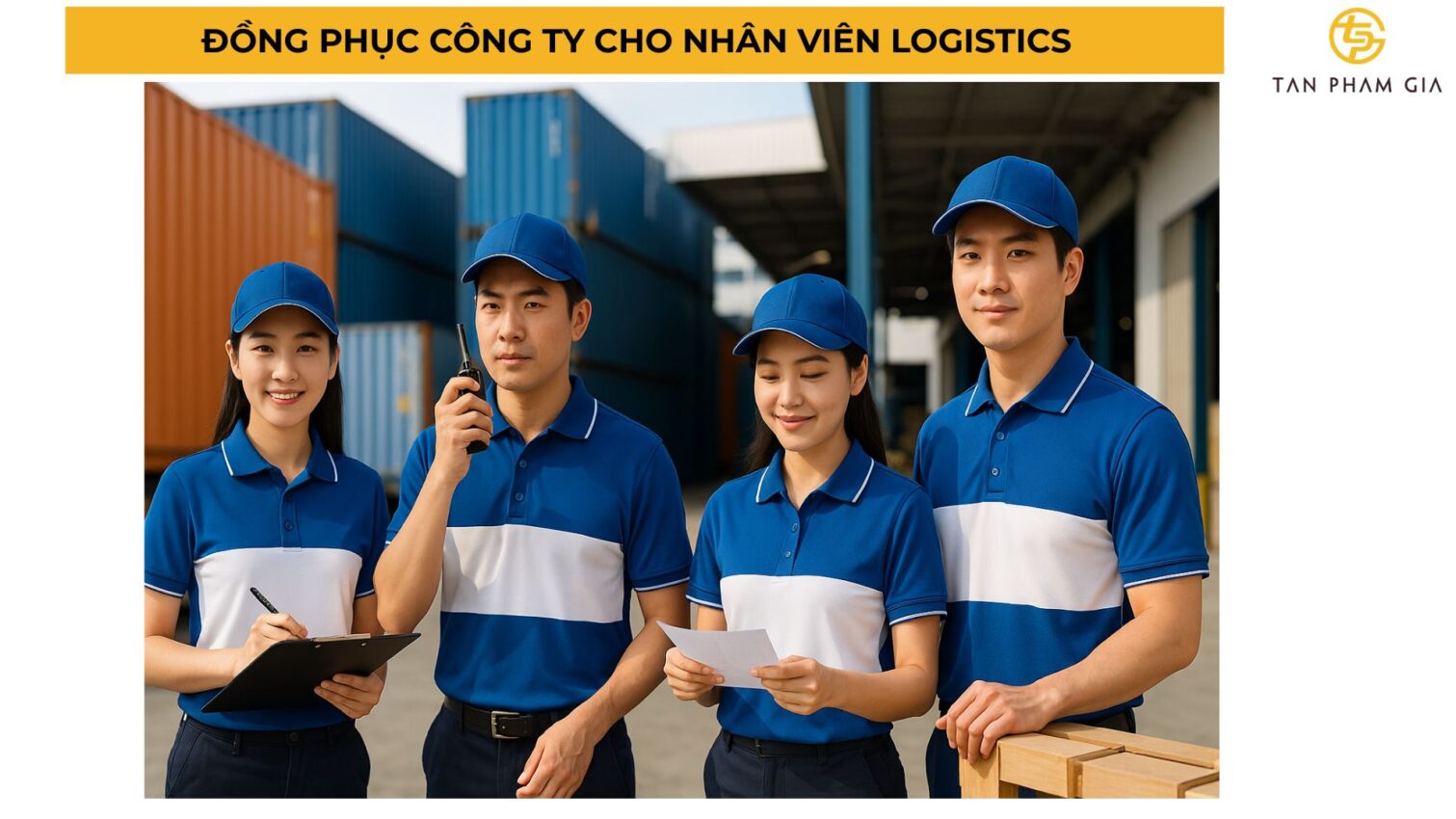 Đồng Phục Công Ty Cho Nhân Viên Logistics