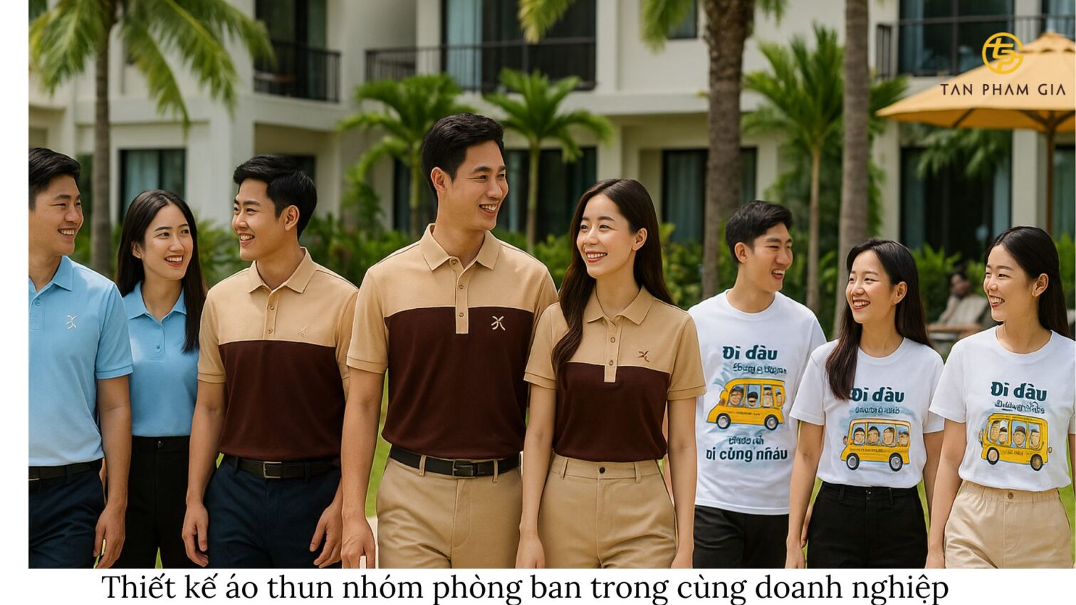 Áo Thun Du Lịch Công Ty Lớn
