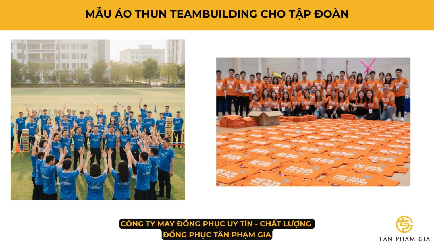 Mẫu Áo Thun Teambuilding Cho Tập Đoàn