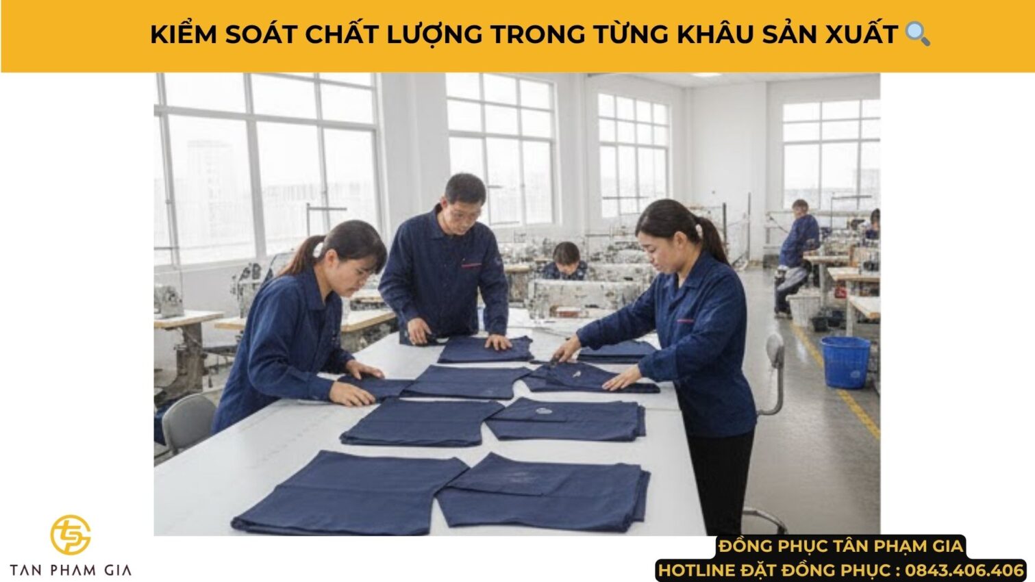 Xưởng May Đồng Phục Chất Lượng Cao