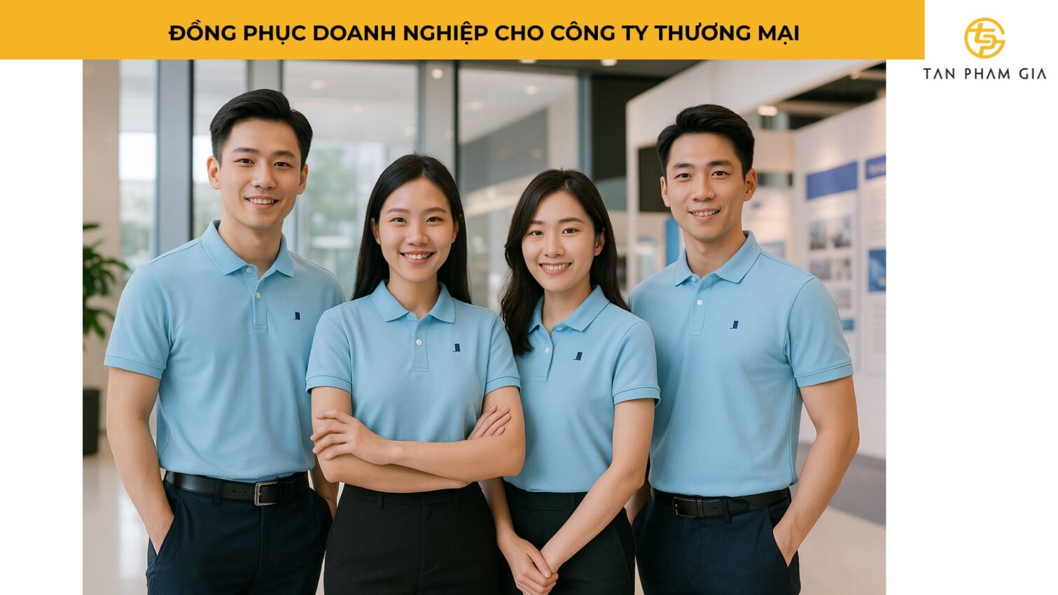 Đồng Phục Doanh Nghiệp Cho Công Ty Thương Mại