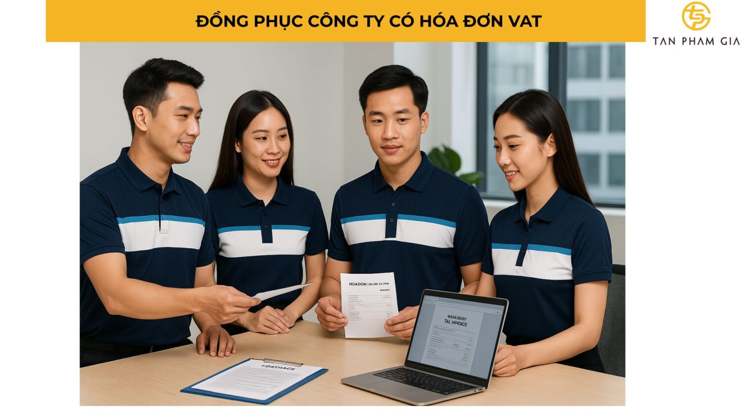 Đồng Phục Công Ty Có Hóa Đơn VAT