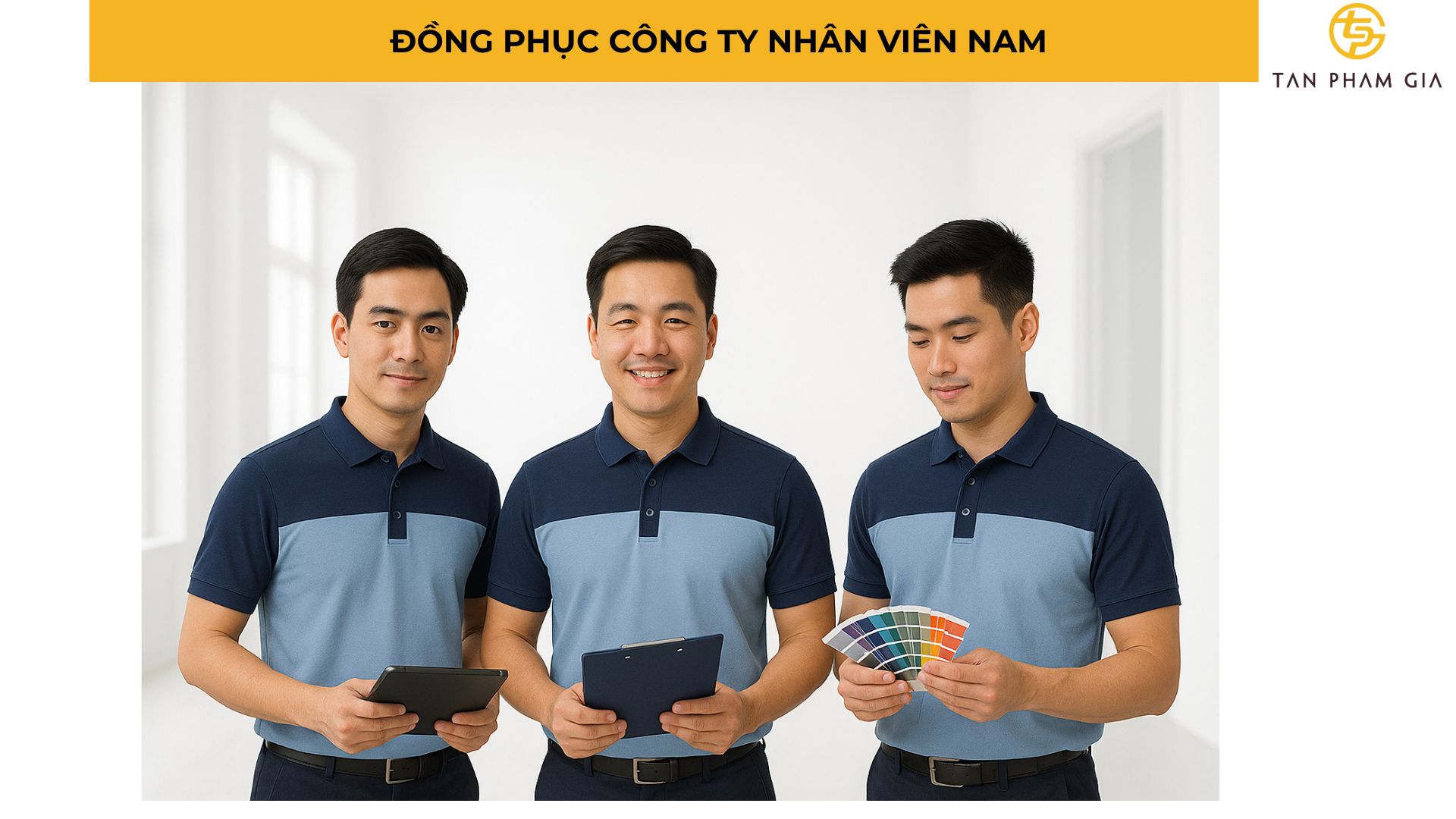 Đồng Phục Công Ty Nhân Viên Nam