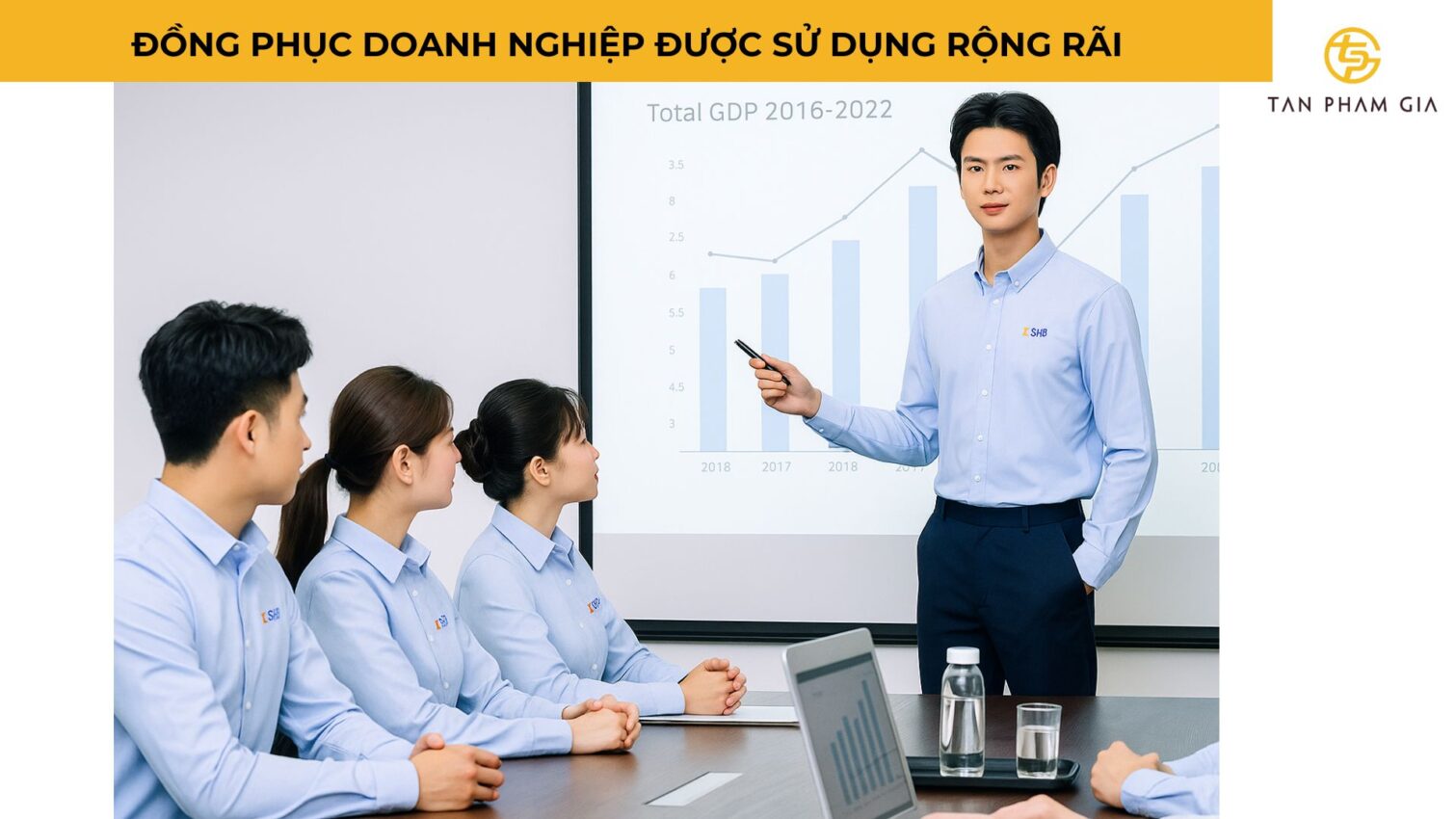 Đồng Phục Doanh Nghiệp Được Sử Dụng Rộng Rãi