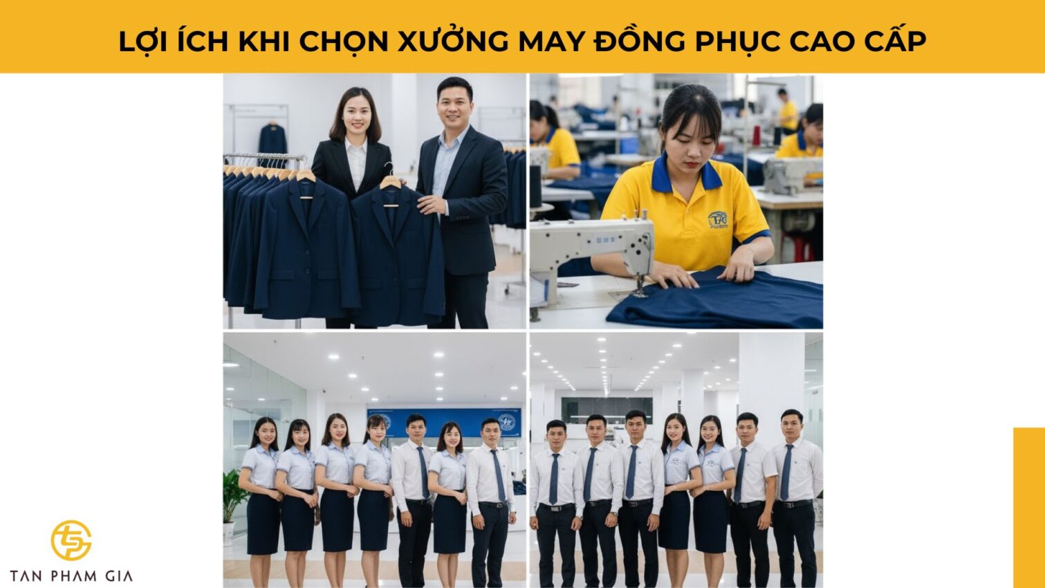 Xưởng May Đồng Phục Chất Lượng Cao
