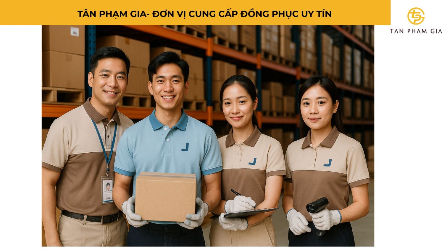 Đồng Phục Doanh Nghiệp Cho Công Ty Thương Mại