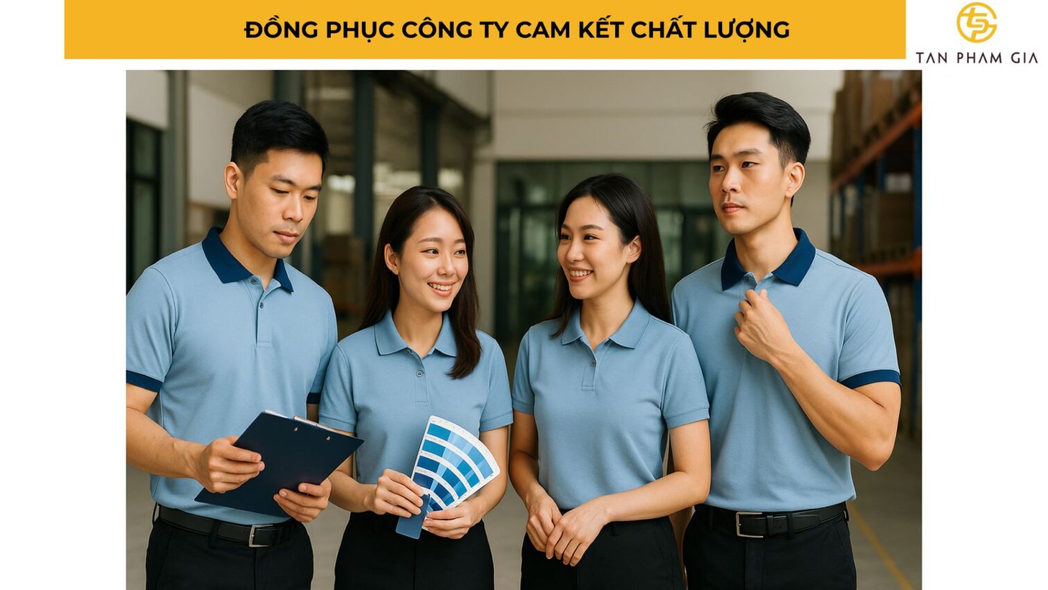 Đồng Phục Công Ty Cam Kết Chất Lượng