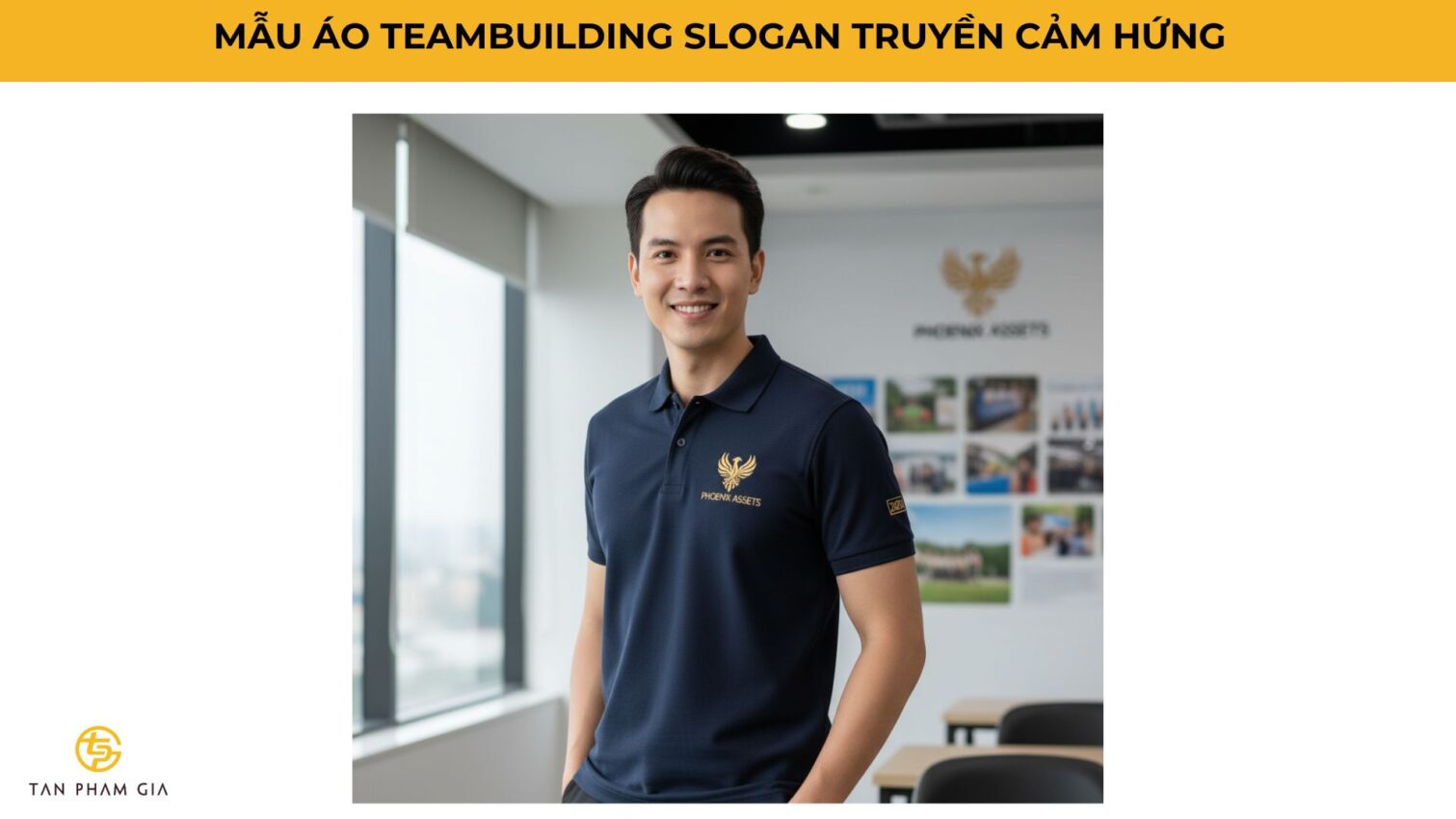 Áo Polo Teambuilding In Slogan