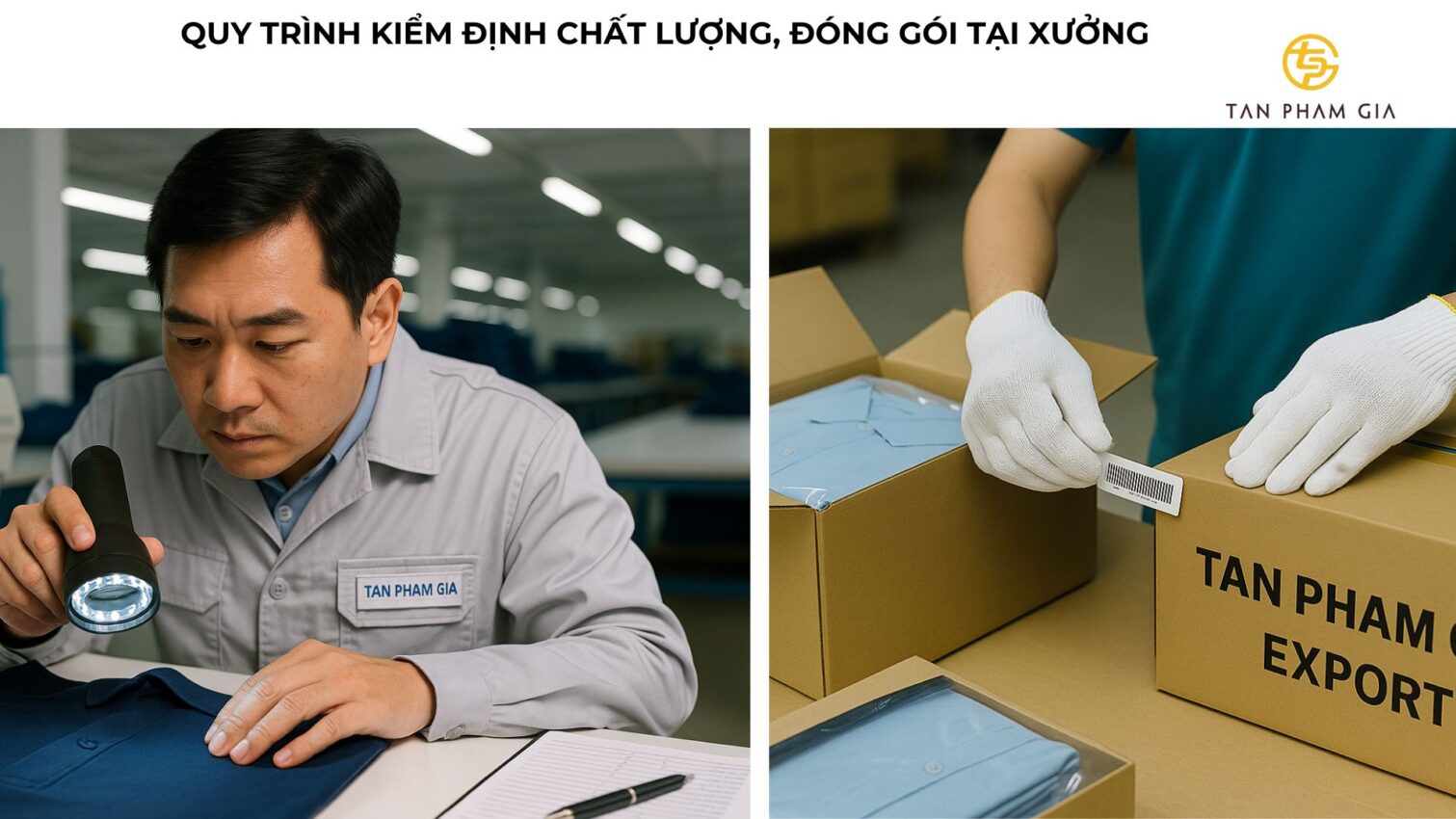 Đồng Phục Doanh Nghiệp Đáp Ứng Tiêu Chuẩn Xuất Khẩu