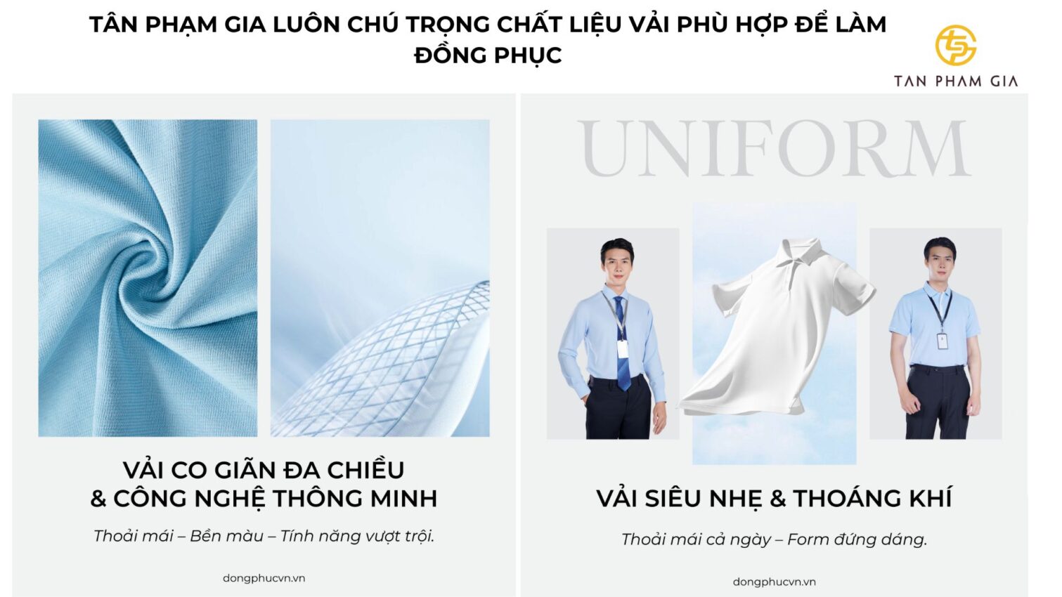 Đồng Phục Doanh Nghiệp Đáp Ứng Tiêu Chuẩn Xuất Khẩu