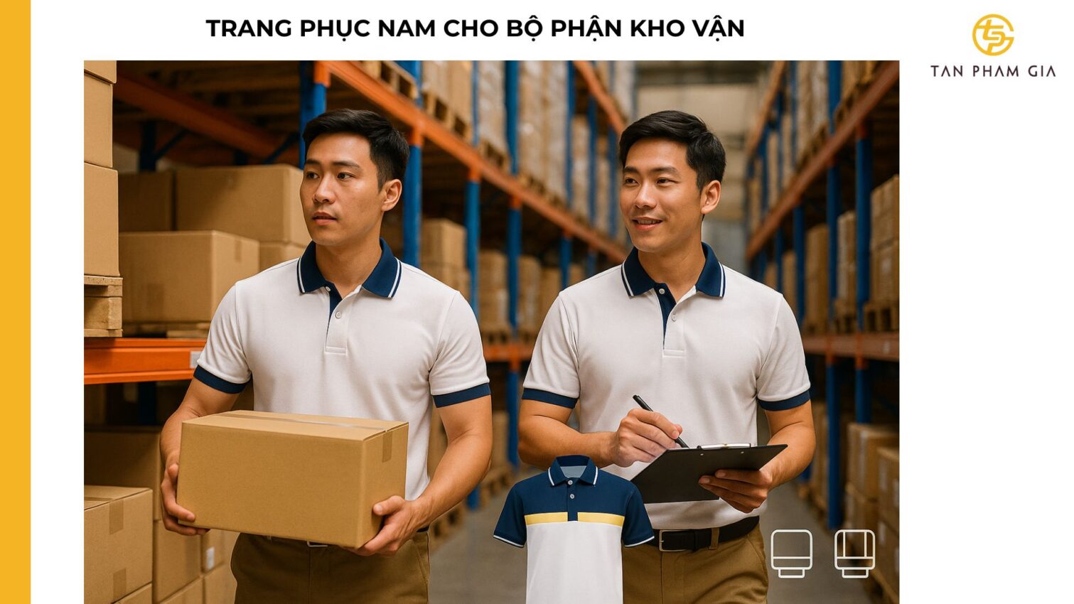 Đồng Phục Công Ty Nhân Viên Nam