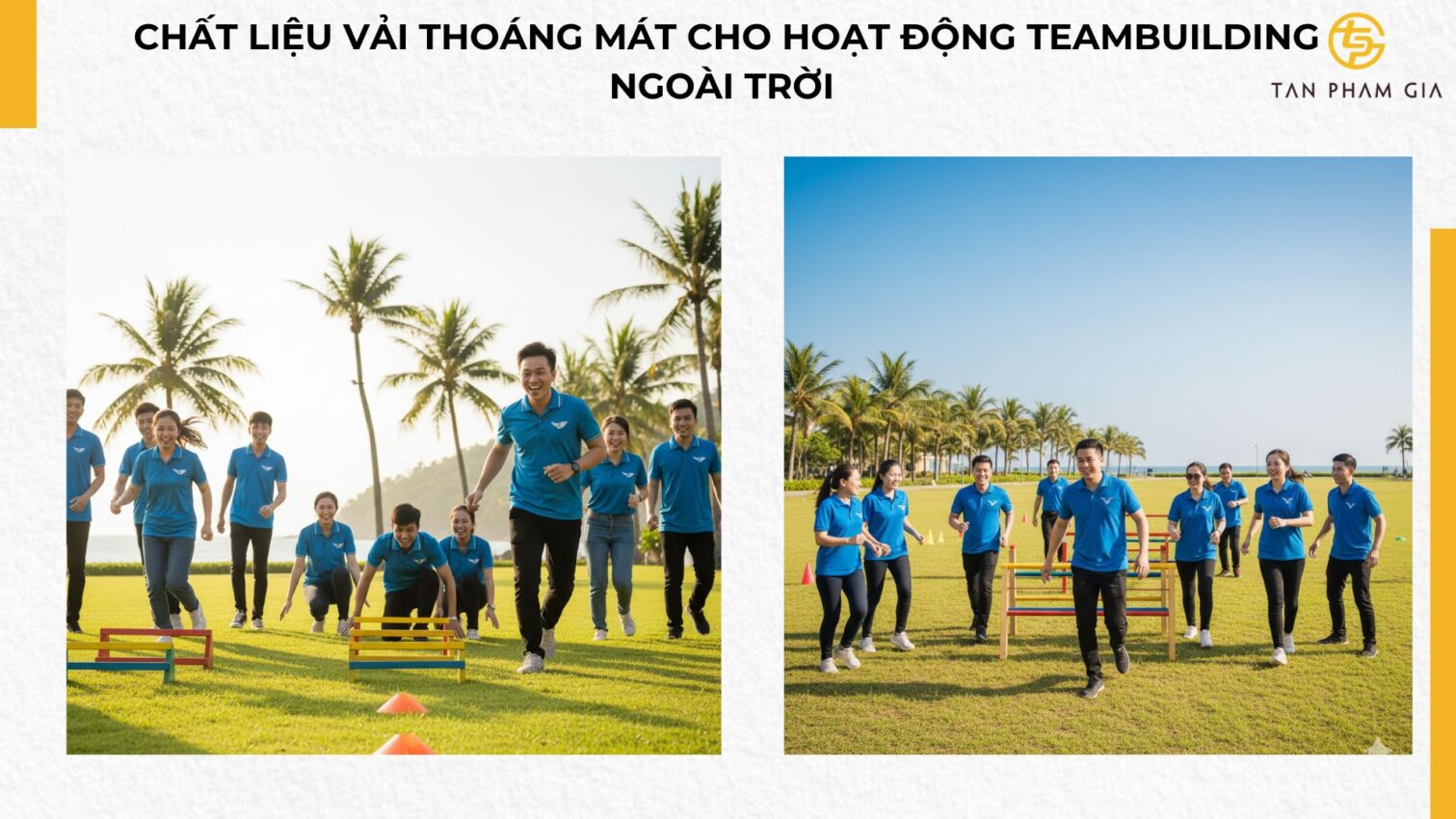Đặt May Áo Polo Teambuilding Theo Yêu Cầu