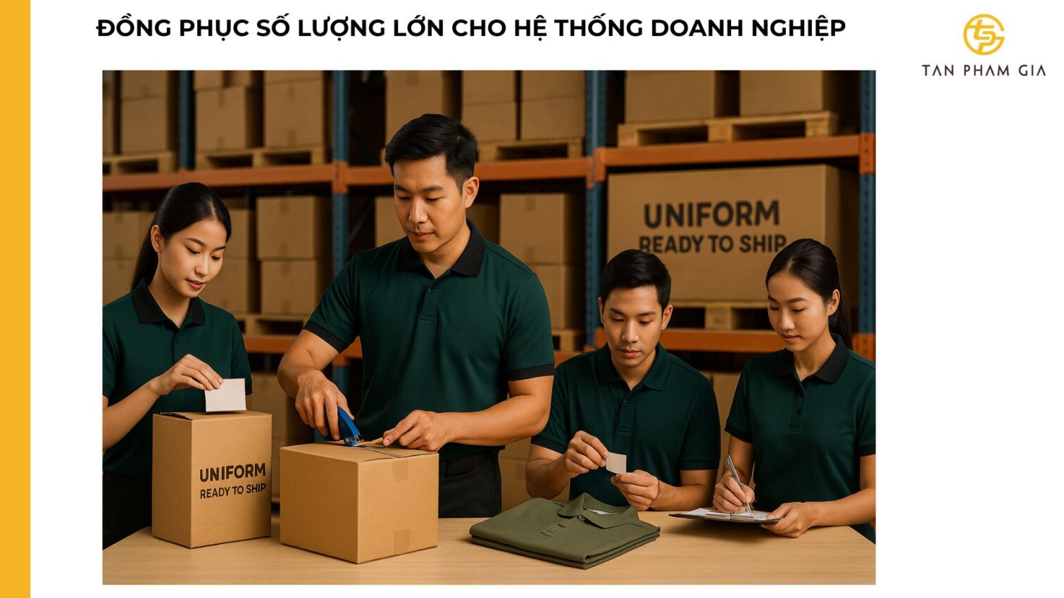 Đồng Phục Công Ty Có Hóa Đơn VAT
