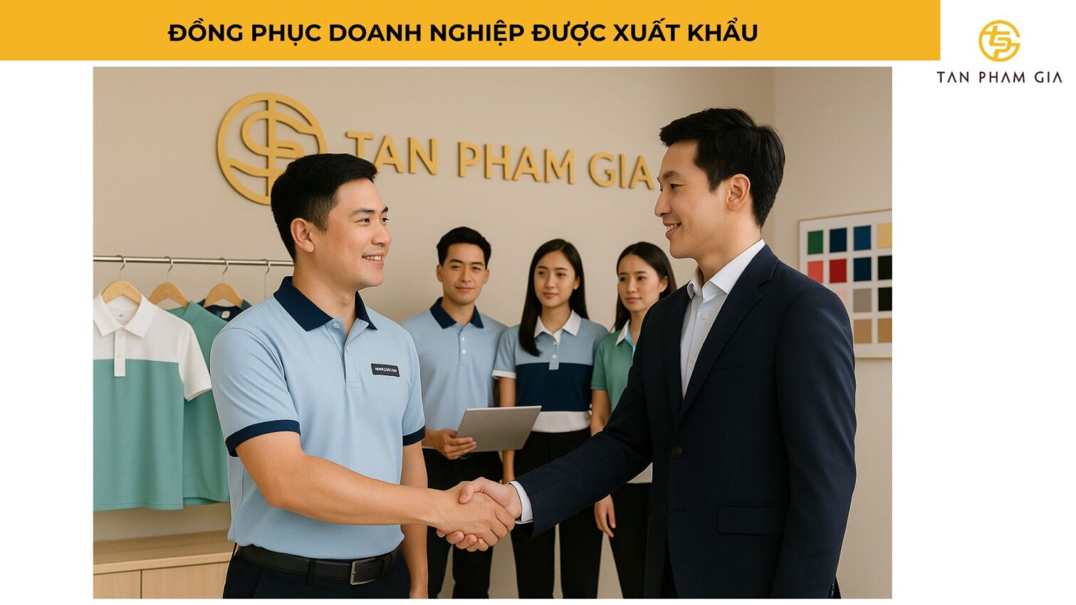 Đồng Phục Doanh Nghiệp Được Xuất Khẩu