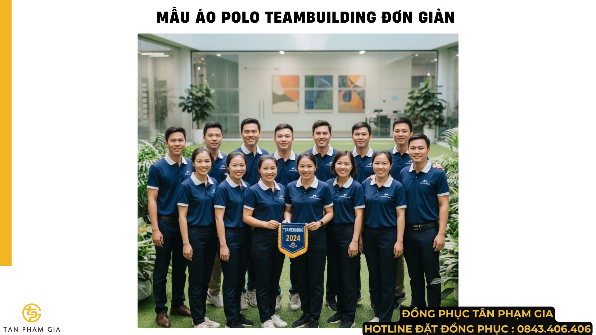 Mẫu Áo Polo Teambuilding Đơn Giản