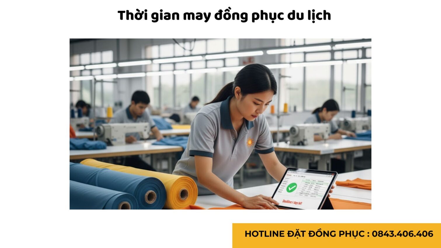 Xưởng May Áo Đồng Phục Du Lịch
