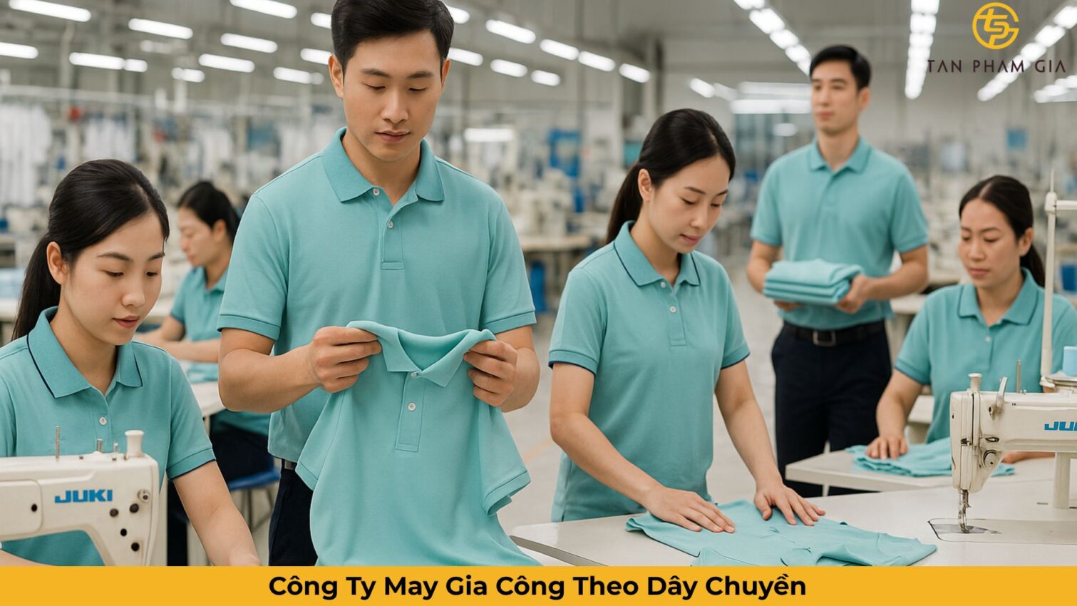 Công Ty May Gia Công Theo Dây Chuyền