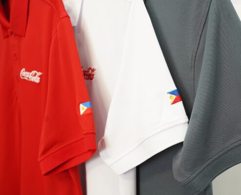 Dự án sản xuất áo đồng phục Coca- Cola Philipines - Tân Phạm Gia