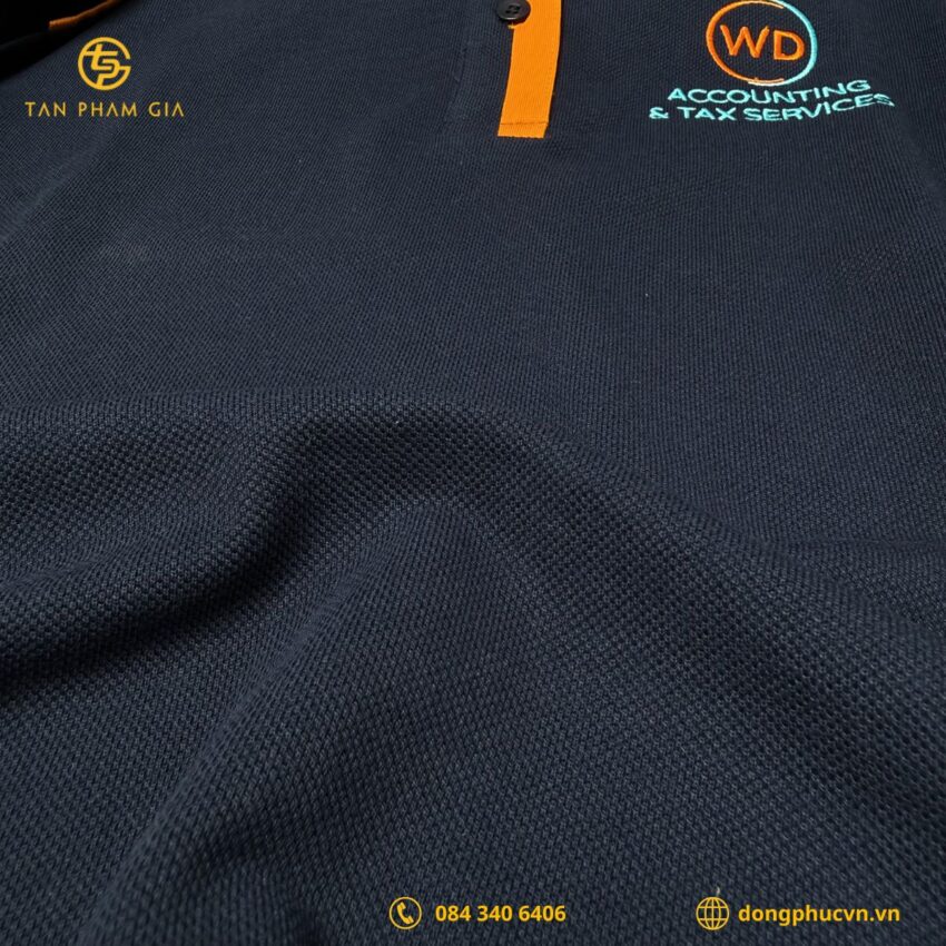 Chất liệu cá sấu cotton - Áo thun đồng phục WD