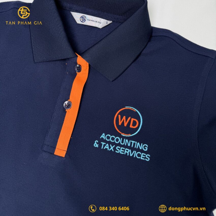 Dự án áo thun đồng phục WD -Accounting & Tax Service