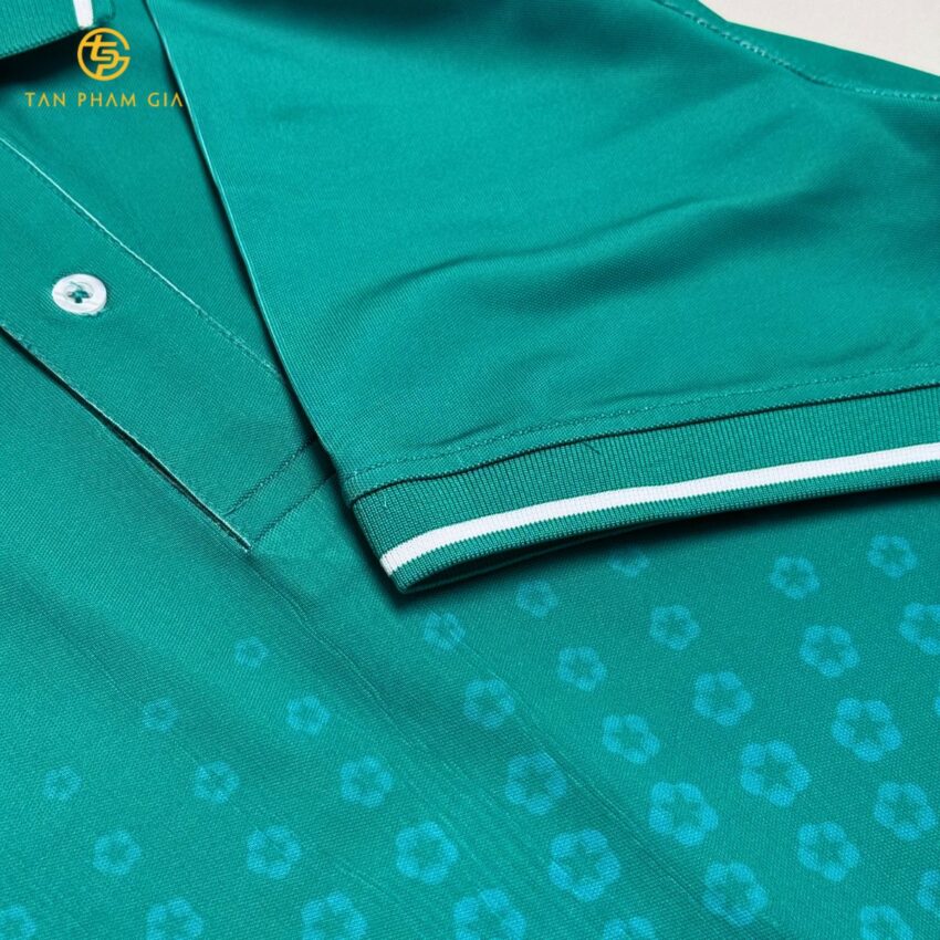 Chất liệu 100% Polyester cho Dự án áo thun đồng phục BIDV Bình Tân