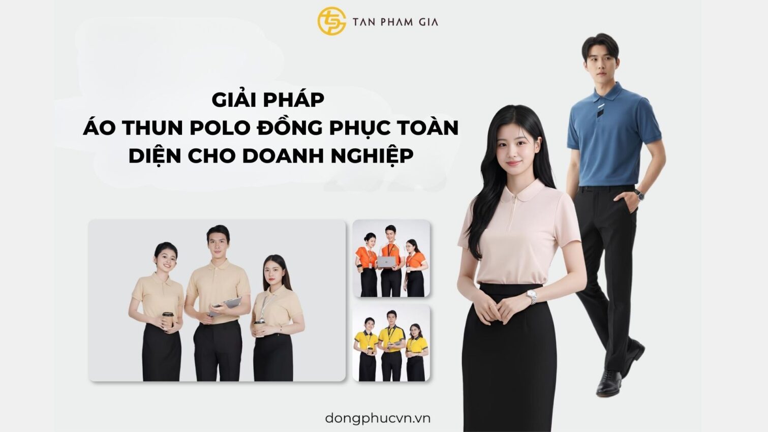 Giải pháp áo thun polo đồng phục toàn diện