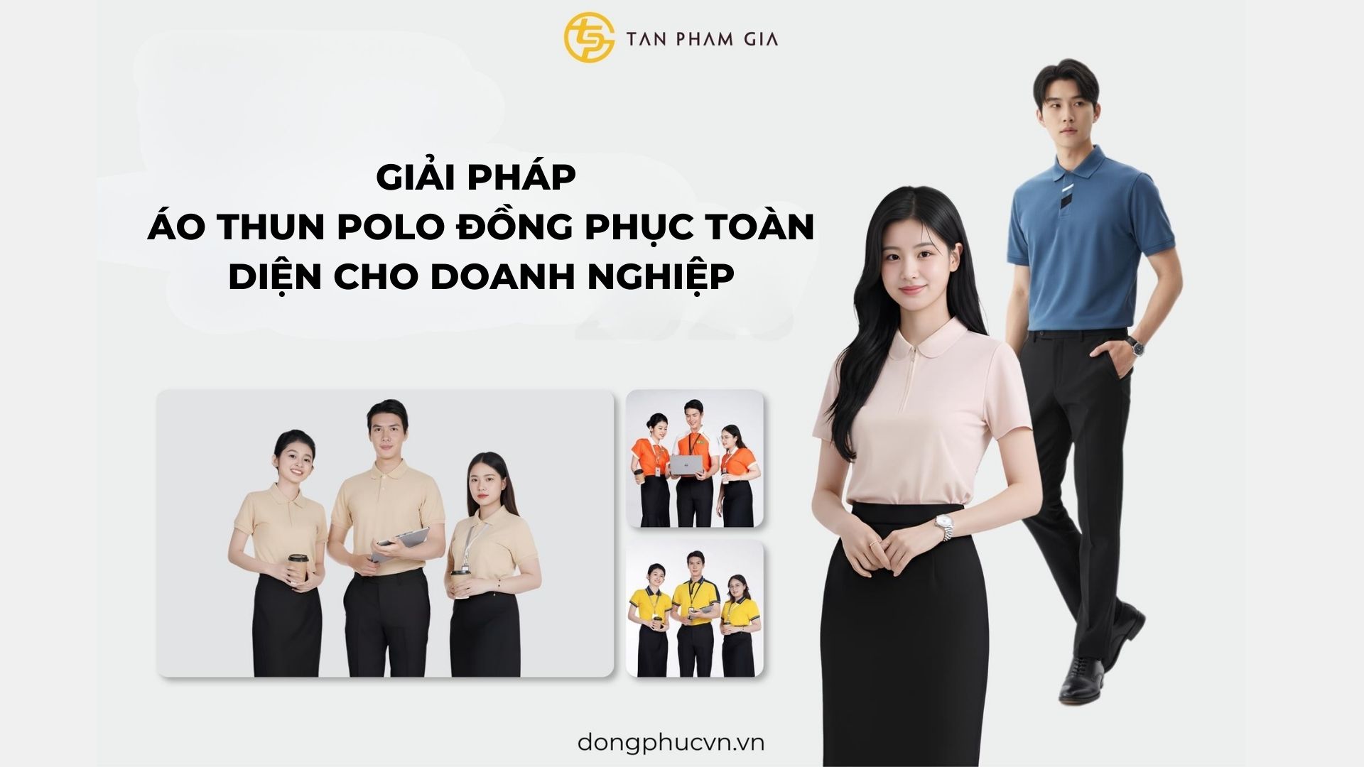 Giải pháp áo thun polo đồng phục toàn diện