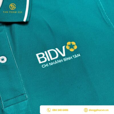 Dự án áo thun đồng phục BIDV Bình Tân