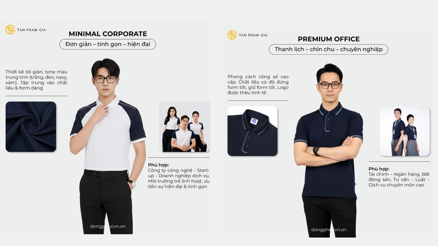 Thiết kế áo polo công ty như thế nào để đẹp bền & tính nhận diện