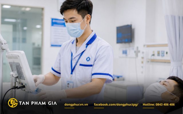 Đồng phục kỹ thuật viên chẩn đoán hình ảnh ngắn tay