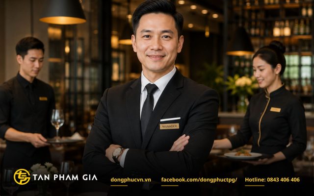 Đồng phục quản lý nhà hàng toát lên vị thế và uy tín của người mặc
