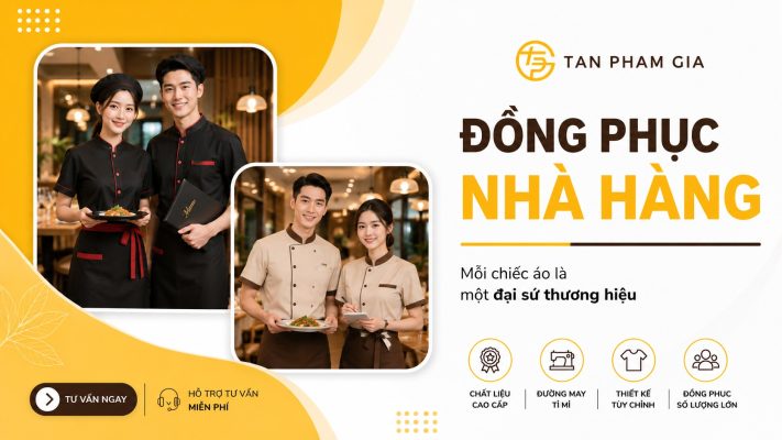 Mẫu đồng phục nhà hàng Tân Phạm Gia